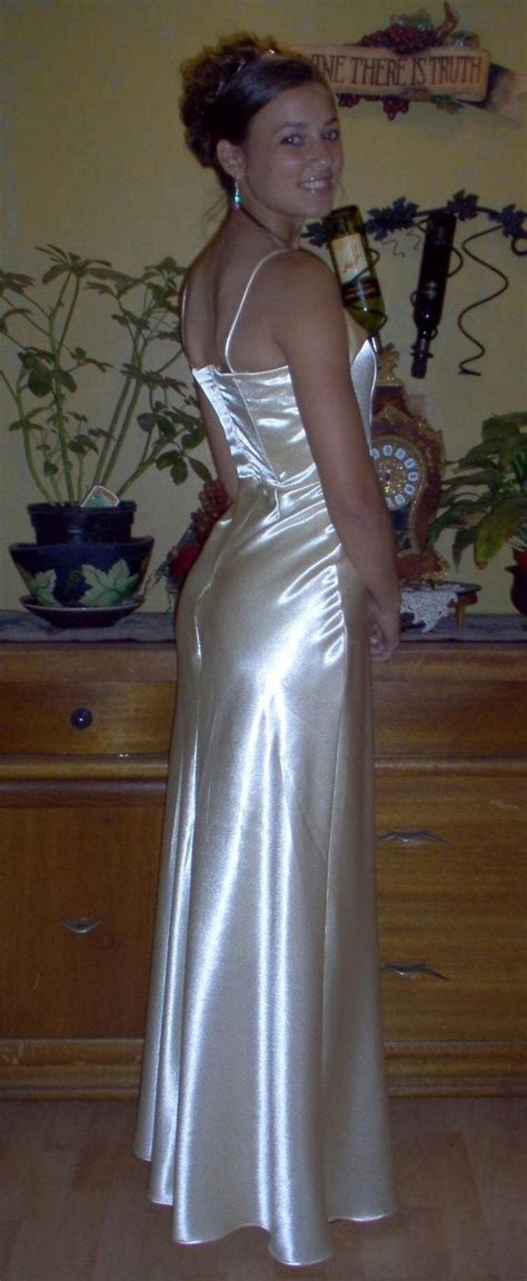 I Would Have Loved To Wear This Dress To A School Formal Sexy Satin Dress Satin Dress