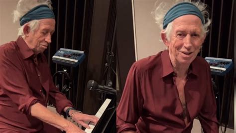 Keith Richards Wishes Mick Jagger A Happy 80th Birthday With A Piano