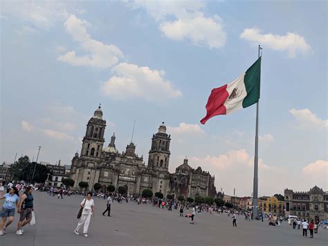 Zocalo Mexico City Map