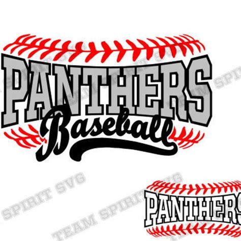 Panthers Baseball Svg Baseball Pack Download File Baseball Mom Etsy