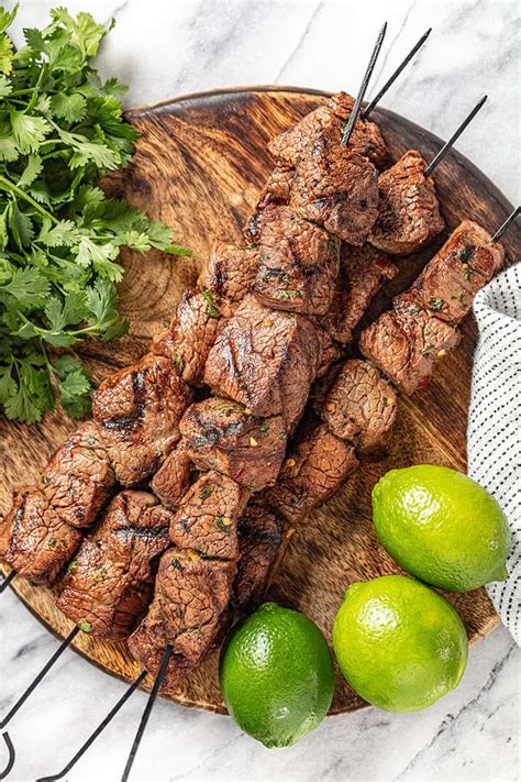 Easy Marinated Beef Kabobs