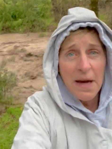 Ellen Degeneres Shares Worrying Update Amid Montecito Flash Floods
