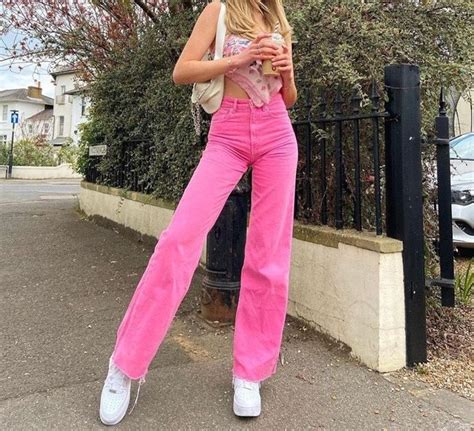 Cargo Pants Pink Vintage Pant Y K Baggy Womens Clothing Etsy Vintage Pants Clothes For