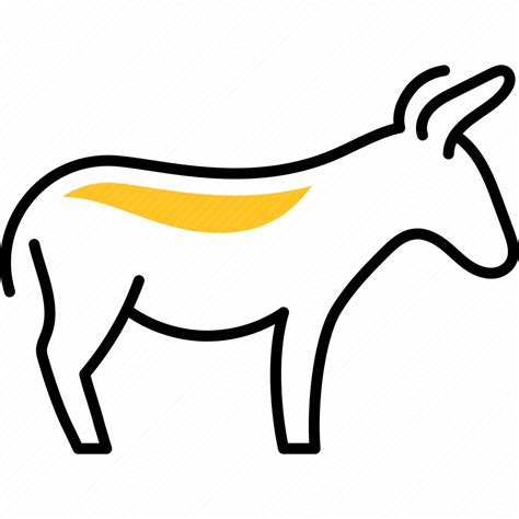 Donkey Ass Jackass Animal Icon Download On Iconfinder