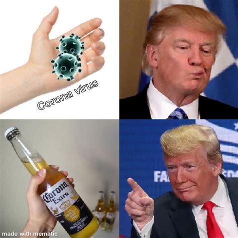 Corona virus or a Corona beer : memes