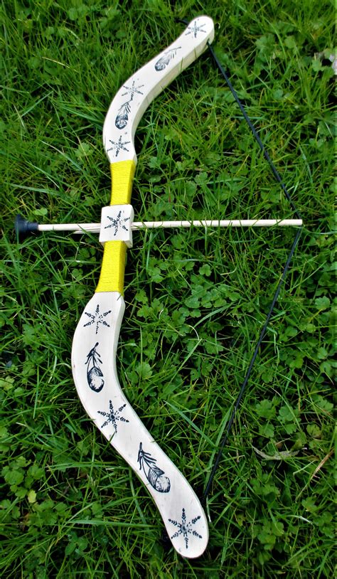Wooden Bow Bow Size 53 Cm Child From 3 Years Old 5 Arrows 1