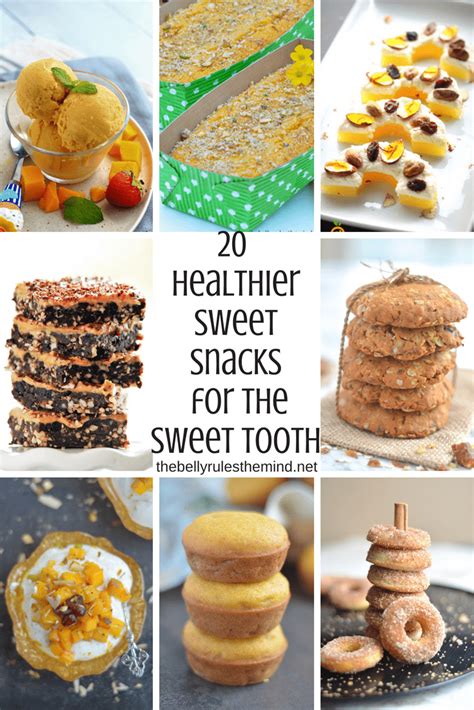 20 Healthy Sweet Snacks No Preservatives Thebellyrulesthemind Healthy Sweet Snacks Sweet