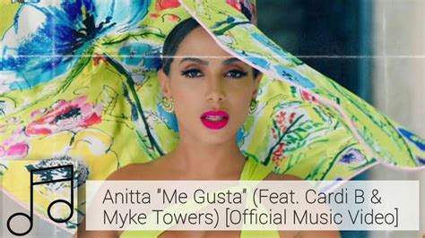 Anitta Me Gusta Feat Cardi B And Myke Towers Lançamento Anitta Youtube