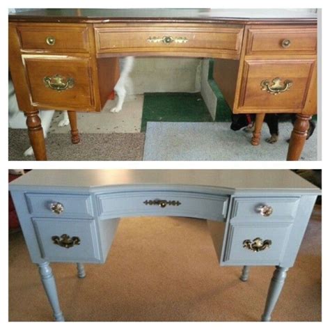 Pinterest Furniture Redo Before And After Desk Redo Before And After