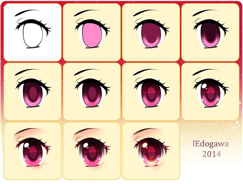 How To Draw A Anime Eye Step By Step