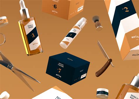 The Mens Club Packaging Barber Shop On Behance