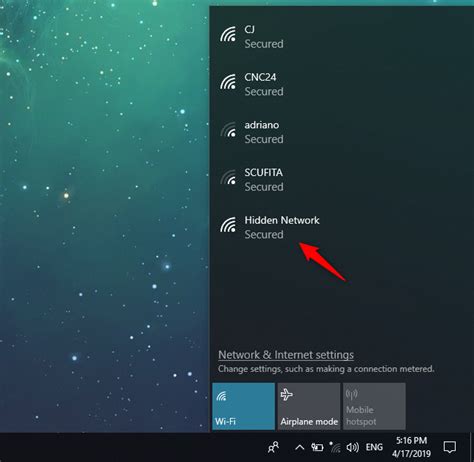 Connect To A Hidden Wi Fi Network On Windows 10 Android And Ios Hot