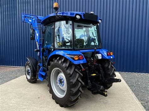 New Solis 50 4wd Compact Tractor With Cab And Solis 5500v Loader And Bucket