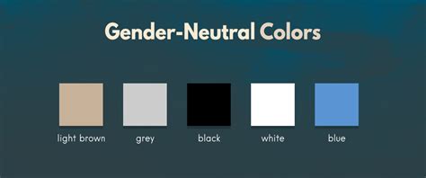 Gender Neutral Unisex Color Palette Covenantshows
