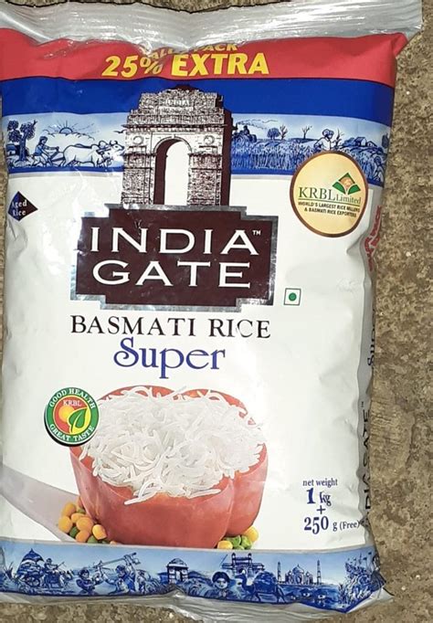 Basmati Rice India Gate Super At Best Price In Chennai By Rathna