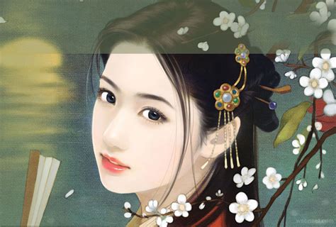 Beautiful Chinese Girls Paintings