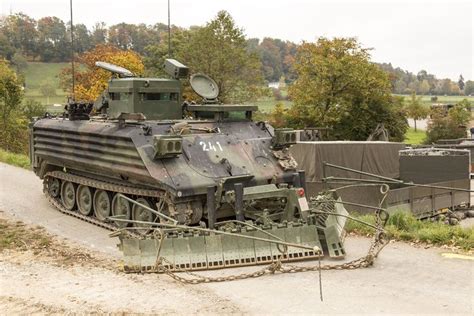 M113 Mirm Pz 6300 Lightweight Mine Clearance System Swiss Army