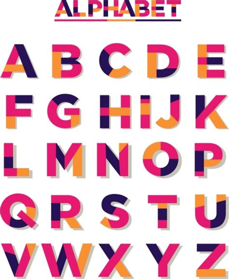 Graphic Alphabet Fonts