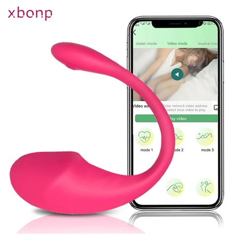 Wireless Bluetooth G Spot Dildo Vibrator For Women App Remote Control Wear Vibrating Egg Clit