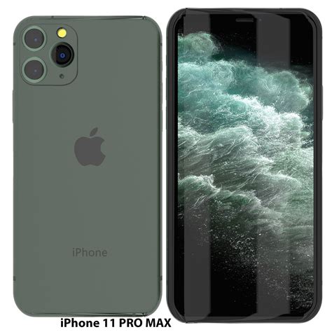 Iphone 11 Pro Max Realistic Model 3d Cgtrader