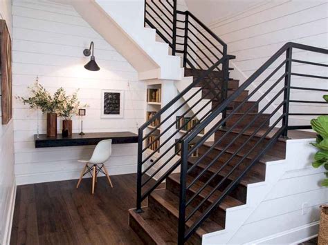 Maybe you would like to learn more about one of these? 80 Modern Farmhouse Staircase Decor Ideas (37 ...