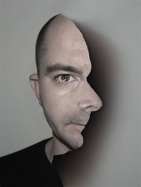 Adrian Portrait La Face Optical Art Optical Illusions Infinity