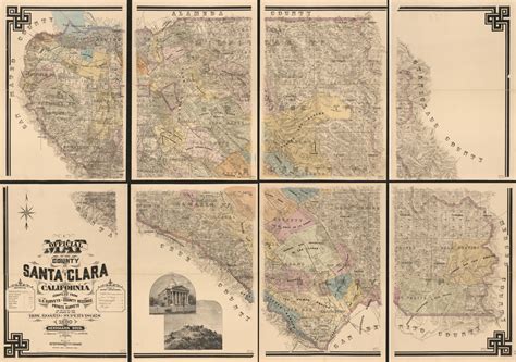 Santa Clara County Parcel Map Map Of California Coast Cities