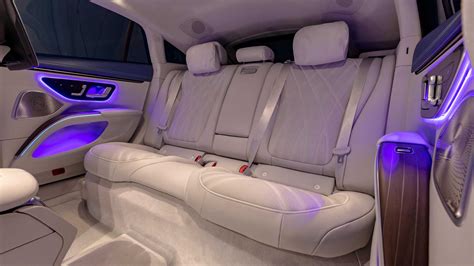 2022 Mercedes Benz Eqs 450 Interior Rear Seats Avtoplusmk