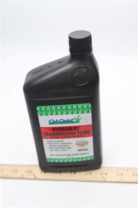 Cub Cadet Hydraulictransmission Fluid For Utility Vehicles 737 3025