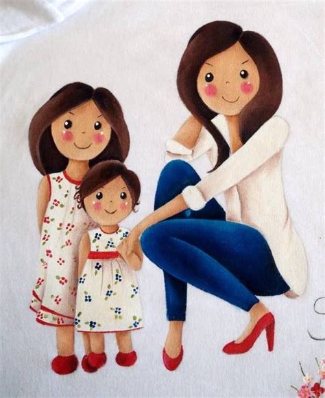 Pin De Lorena En Mom Art Diseño Madre E Hija Dibujo Madre E Hija