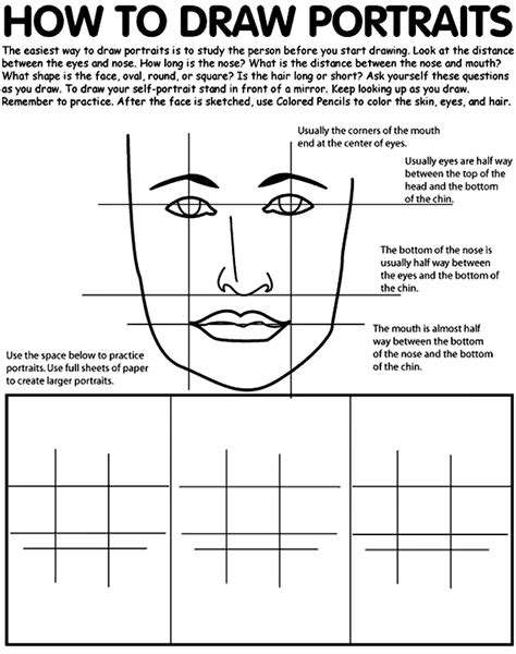 Todays Drawing Class 101 How To Draw A Self Portrait How To Draw