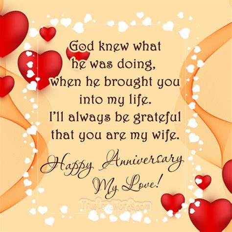 romantic wedding anniversary wishes for wife true love words