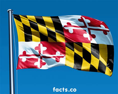 Maryland Flag Colors Maryland Flag Meaning Flag Colors Maryland