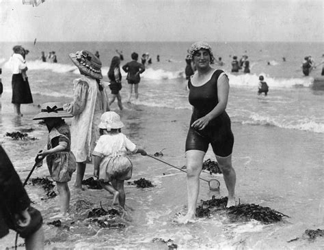 1900 Une Plage En France Au Mois Daoût Vintage Beach Photos