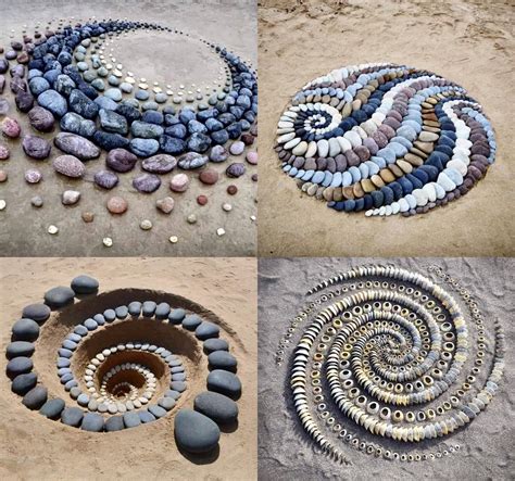 Rock Patterns In The Sand Roddlysatisfying