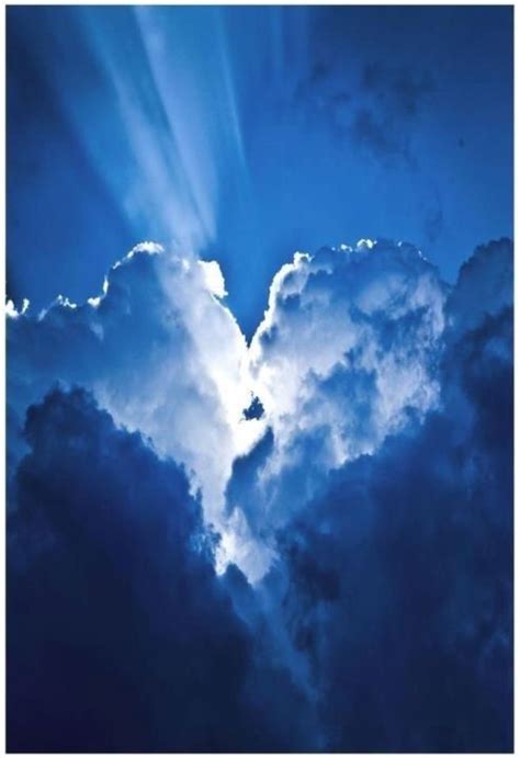 Brighter Sky Lovely Heart 🐩 With Images Heart In Nature Clouds