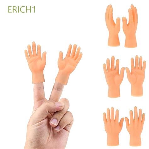 Erich1 Costume Tiny Finger Hands Party Small Hand Model Finger Puppets