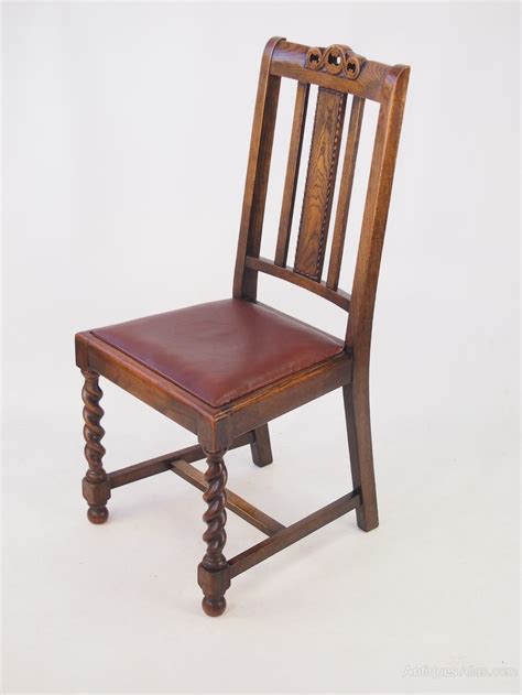 This auction is closed, but maybe you like the following items? Set 4 Vintage Oak Dining Chairs Circa 1920s - Antiques Atlas