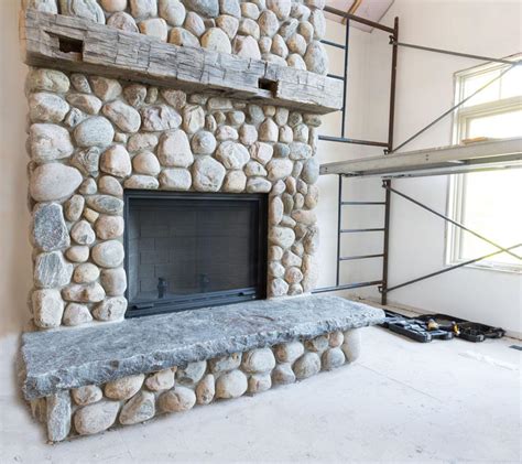 Natural Stone Fireplace Hearth Fireplace Designs