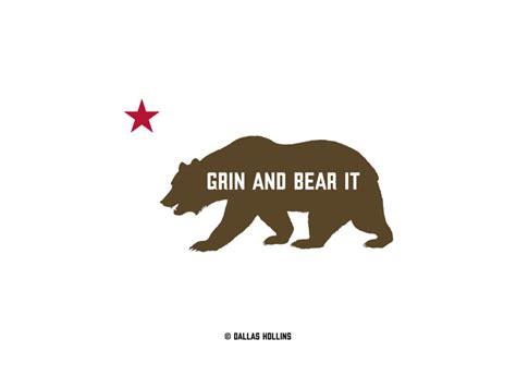 027 Grin And Bear It By Dallas Hollins On Dribbble