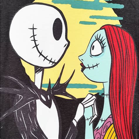 Jack And Sally B117 Personalized Airbrush Nightmare Before Christmas