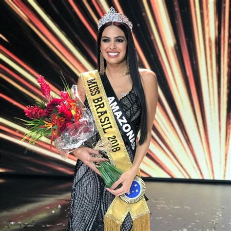 Miss Amazonas Mayra Dias é Eleita Miss Brasil 2018 Quem Quem News