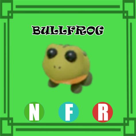 Bullfrog Neon Fly Fride Adopt Me