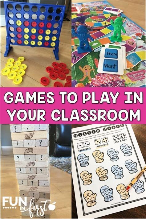 Games To Play In Your Classroom Classroom Fun Classroom Games