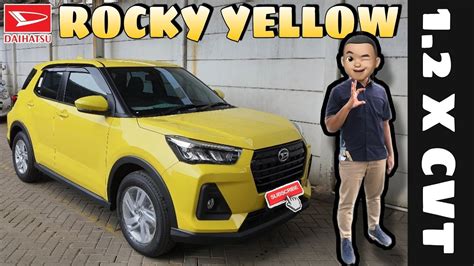 Daihatsu Rocky X Cvt Yellow Metallic Youtube