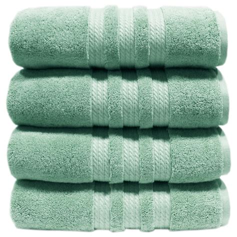 100 Cotton Luxury Bath Towel 30 X 58 Light Blue