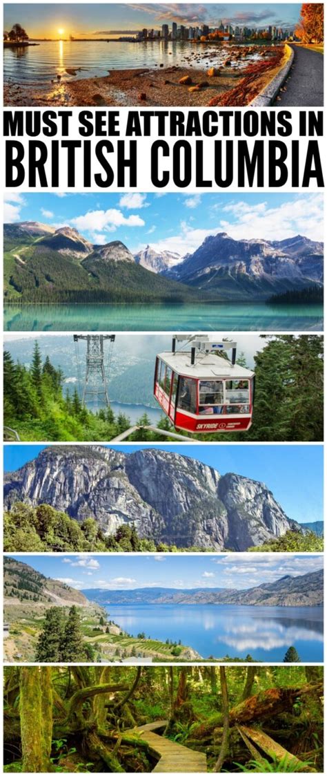 Must See Attractions In British Columbia Frugal Mom Eh