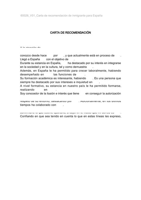 Carta De Recomendacion Para Migracion Quotes About S Vrogue