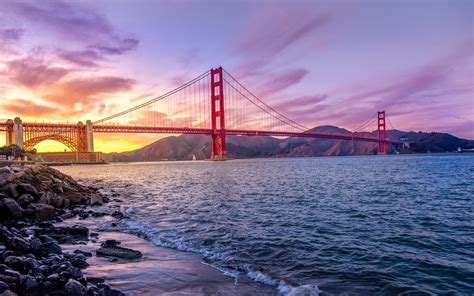 Scarica Sfondi Il Golden Gate Bridge Ca 4k Sospensione Ponte San