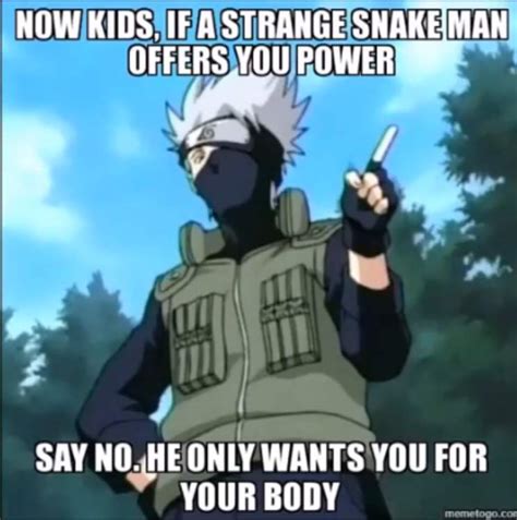 Kakashi Hatake Memes Naruto Amino